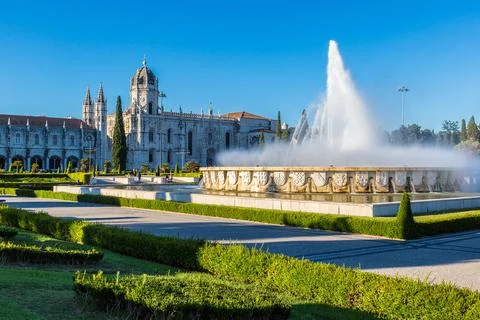 Hieronymites Monastery   in Lisbon Foto stock