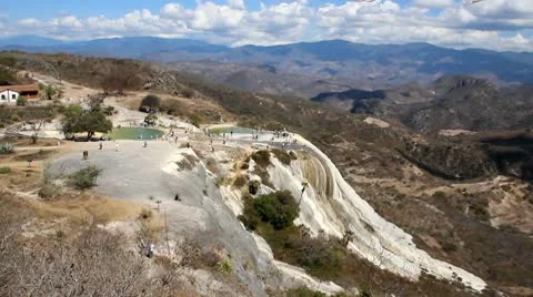 Hierve el Agua Video stock 10795518