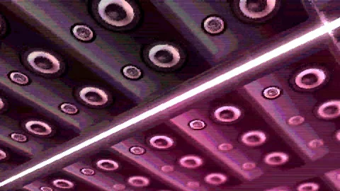 Hifi 8 bit background loop | Stock Video | Pond5