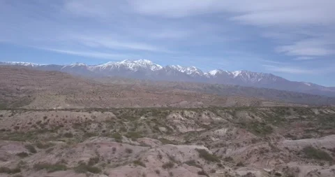 High Above the Andes Mountains Stock Footage 274364113