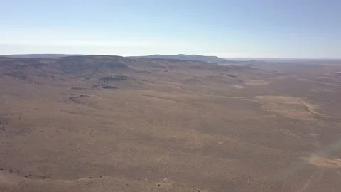 High above the desert Stock Footage 166491662