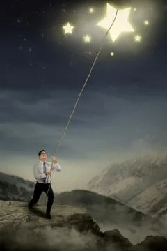 High achievement concept Stock Illustration