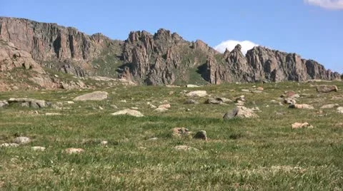 High Alpine Landscape Vídeos de archivo 20522806