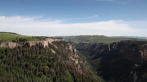 High Altitude Canyon Video stock 39566377
