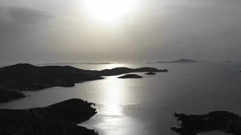 High Altitude Cloud Flight Greece Vidéo 331708487