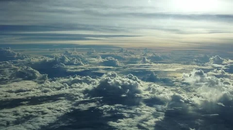 High Altitude Clouds Stock Footage 41206256