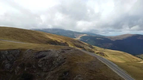 High Altitude Road Stock Footage 164239623