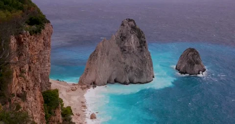 High and wide angle shot Myzithres Stock Footage 275594335