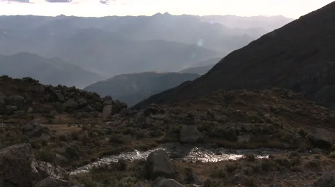 High Andes: Mountains Stock Footage 40841104