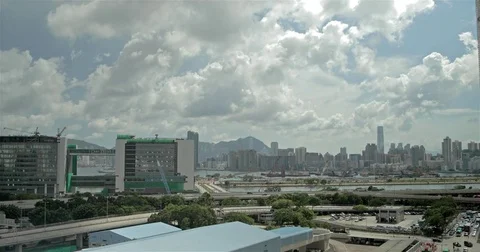 High angle of City View. Stock Footage 79048077