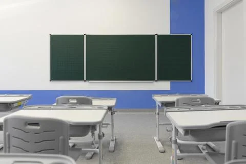 High angle class view Stock Photos