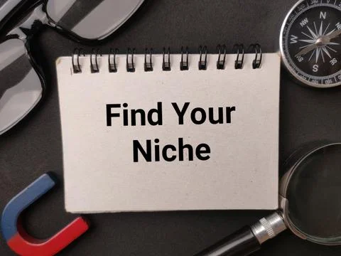 A high-angle conceptual flat lay featuring the motivational phrase Find You.. Stock Photos
