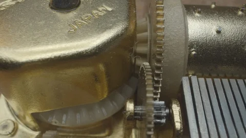 High Angle Dolly over Music Box Stock-Footage 114237416