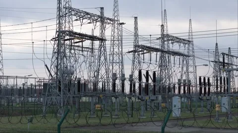 High-angle drone shots and ground-level perspectives unveil a transformer s.. Video stock 259229712