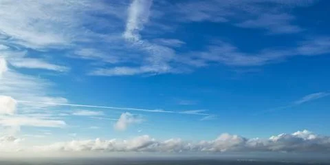 High Angle Footage of Dramatic Clouds and Sky Stock Photos