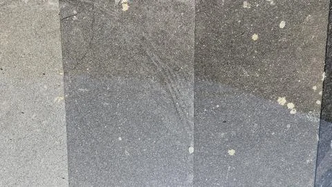 A high angle full frame shot displays weathered outdoor stone Stock Photos