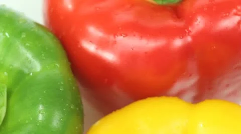 High Angle Paprika Stock Footage 10598848