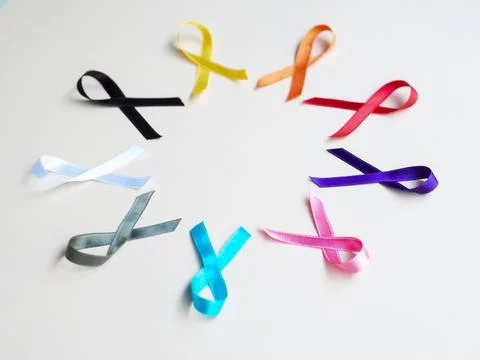 High angle star shaped frame with ribbons. High quality photo Stock Photos