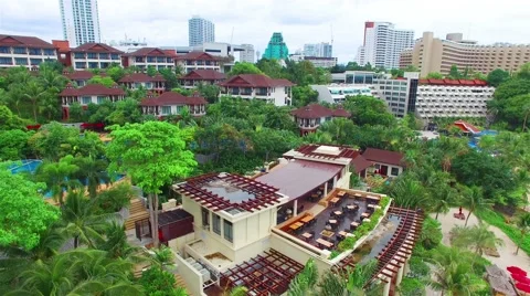 High-angle view. The beach of Thailand. Stock Footage 55775346