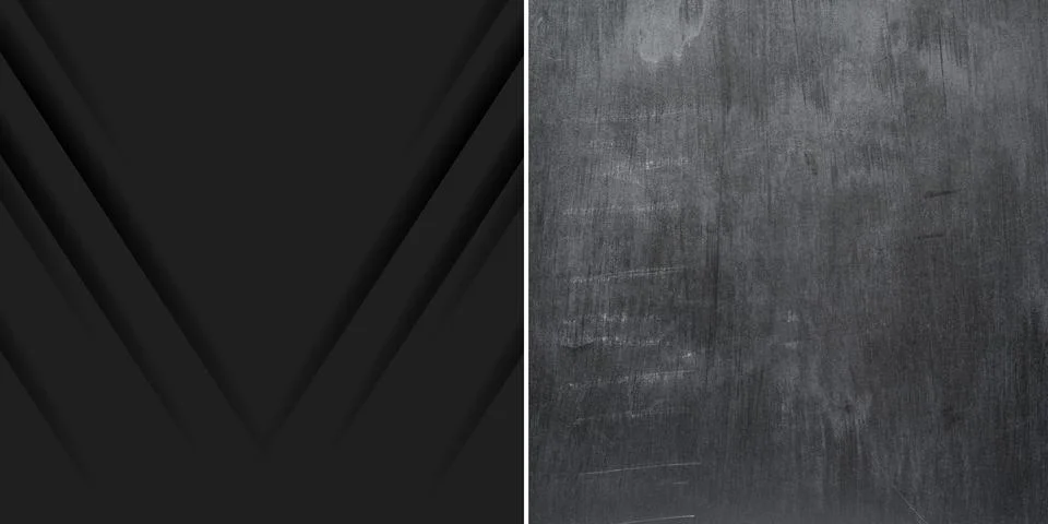 High angle view of black paper background. Stock Illustration