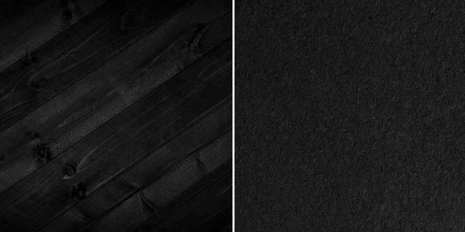 High angle view of black paper background. Stock Illustration