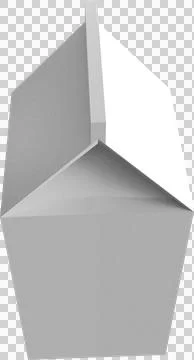 High angle view of carton Illustration
