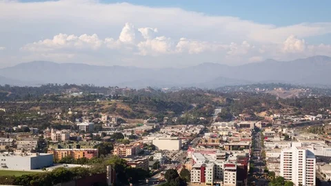 High Angle View of Chinatown, Los Angeles Video stock 76692237