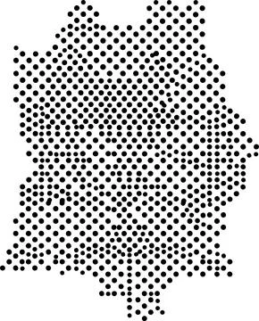 A high-angle view of a conceptual graphic illustration featuring a digital .. 库存插图