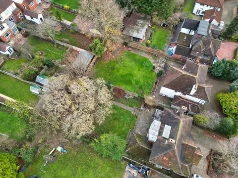 High Angle View of East Luton City of England UK Stock Photos