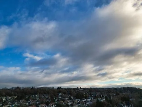 High Angle View of East Luton City of England UK Stock Photos