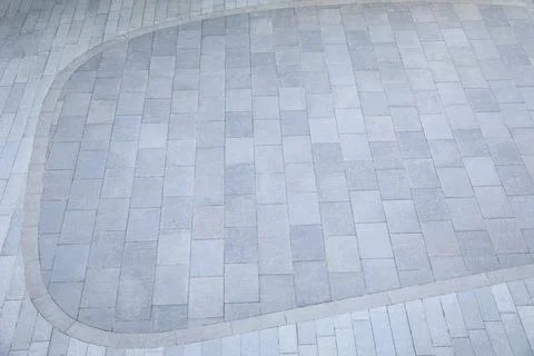 High angle view of empty square floor. Stock Photos