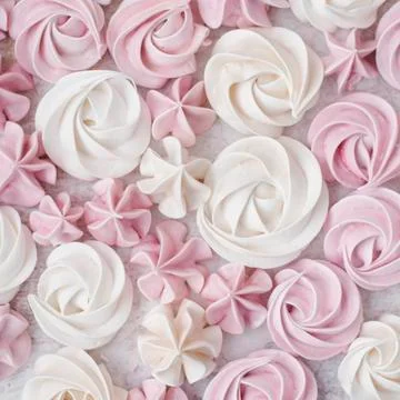 High angle view of floral pattern cream on table at home Stock Photos