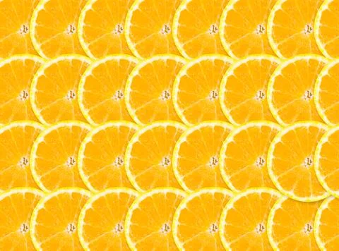 High Angle view. Half Citrus stacked in a row. 스톡 사진