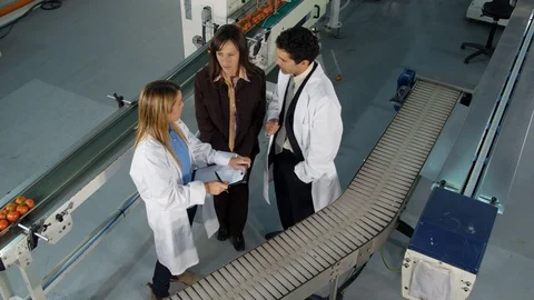 High Angle View, Indoors, Day, Crane Shot, Medium Shot, 20 Seconds Or Greater, Stock Footage 94011395