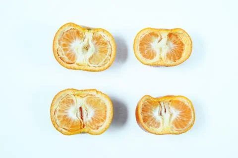 High angle view of lemon top view Stock Photos