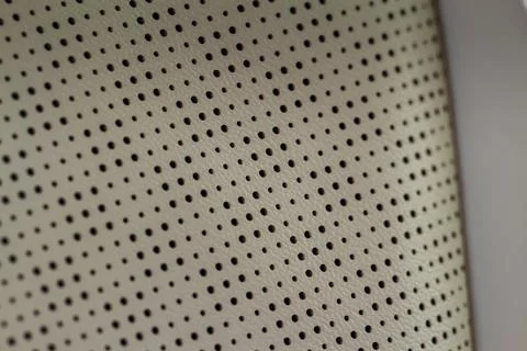 High angle view of modern car fabric seats. Close-up car seat texture and int Stock Photos