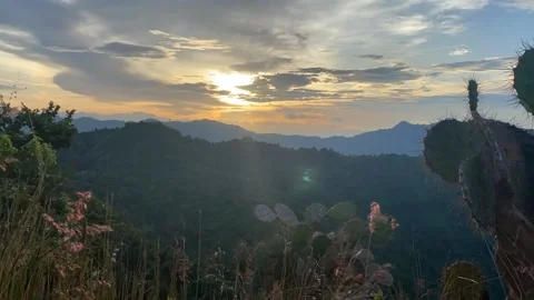 High angle view of mountain Stock Footage 238620558