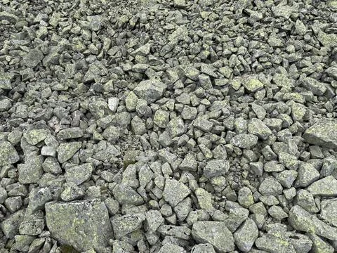High angle view of natural mountain stones Stock Photos