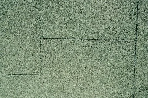 High angle view of non-slip recycled green rubber mats Stock Photos