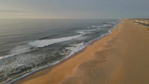 High angle view of the ocean 스톡 동영상 178488610