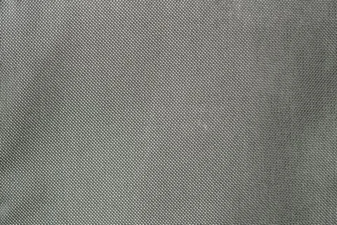 High angle view of a silver metallic woven mesh texture pattern 스톡 사진