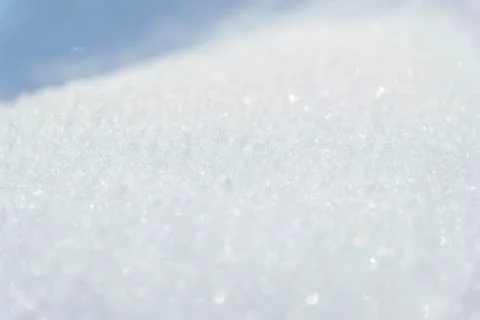 High angle view of snow texture Stock Photos
