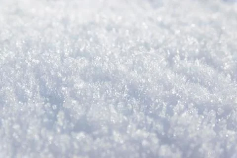 High angle view of snow texture Stock Photos
