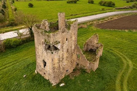 High Angle View of Srah Castle with Grand Canal in Background Stock Photos