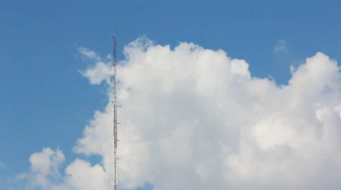 High Antenna Stock Footage 35414497