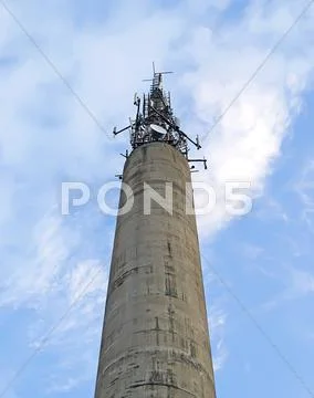 High antenna Stock Photos