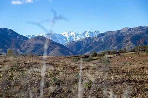 High Atlas mountains Stock Photos