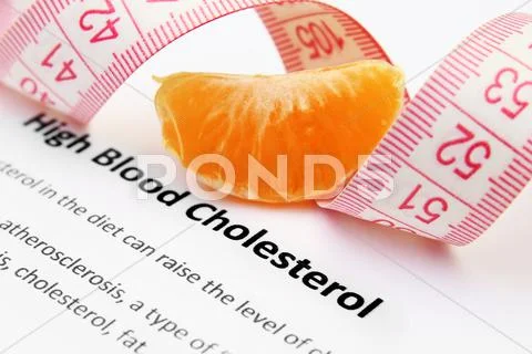 High blood cholesterol Stock Photos