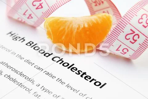 High blood cholesterol Stock Photos