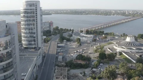 High Building in the city - Skyscraper Stock Footage 120713093